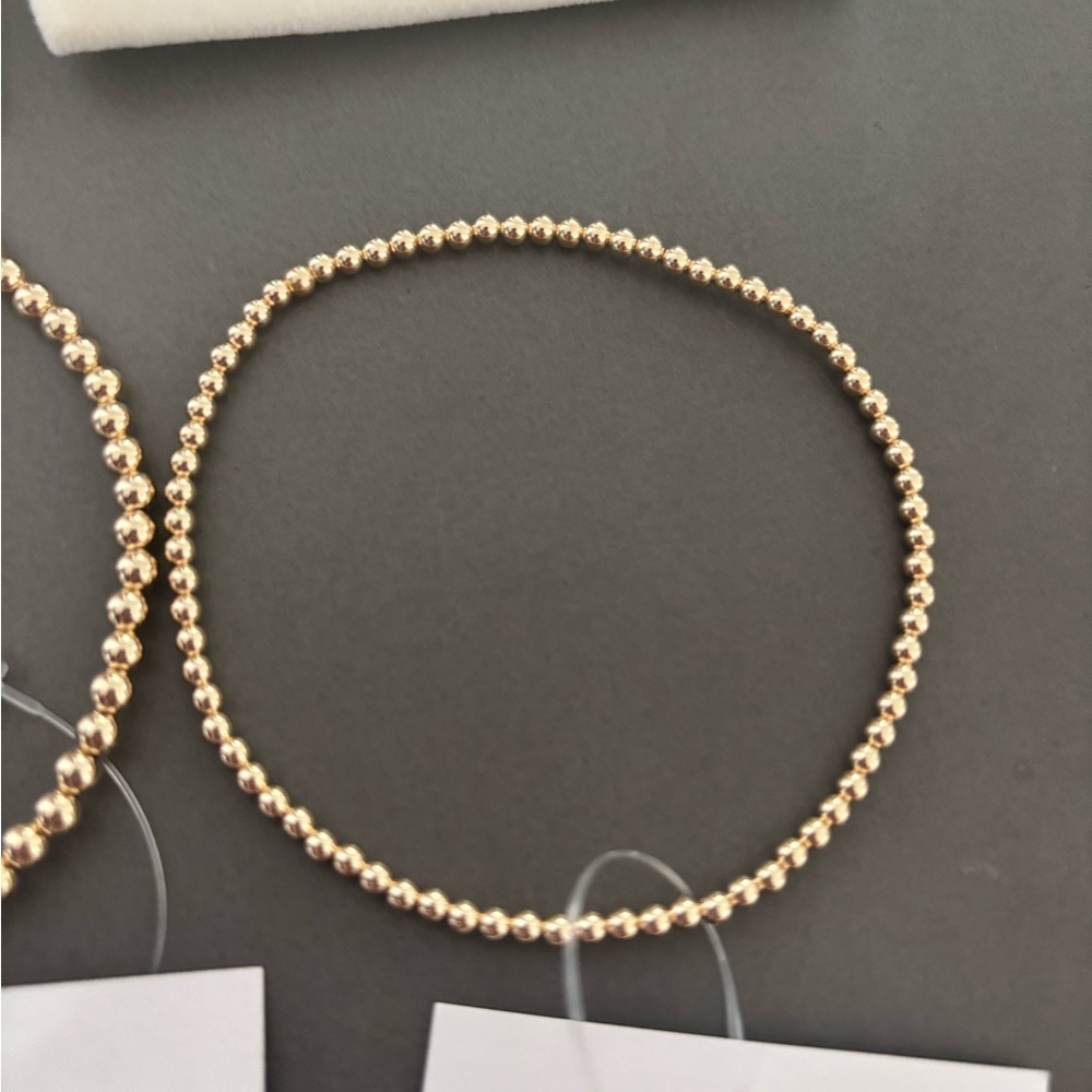 Anela gold filled bracelets 8" - Picture 7 of 9